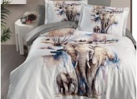 Постельное белье сатин 3D First Choice - Safari (Турция), евро